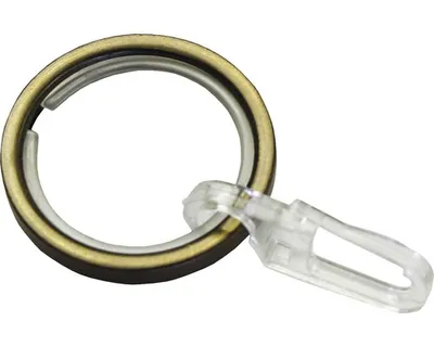 Obrázek produktu pro Gardinia Home Decor Curtain rings with gliding inlay for 20 mm, 20 mm, 4 mm