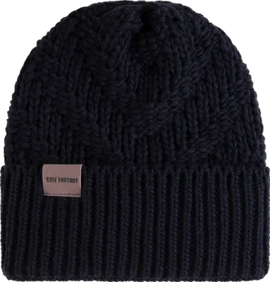 Produktbild von Knit Factory Sally Mütze - Navy - One Size