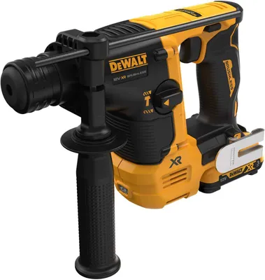 Produktbild von DeWALT Akku-Bohrhammer SDS-plus DCH072L2-QW 12V inkl. 2x 3 Ah Akku, Schnellladegerät, Zusatzhandgriff, Tiefenanschlag, Gürtelclip, TSTAK-Box II