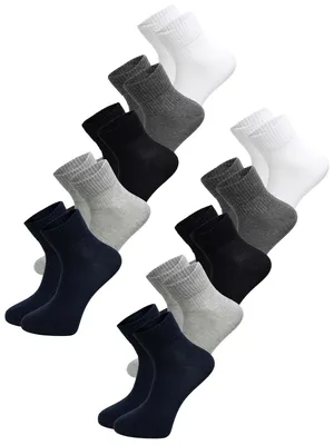 Immagine prodotto di Calzini da uomo Tazzio, confezione da 10 A907 (colori assortiti, taglie 39-42)