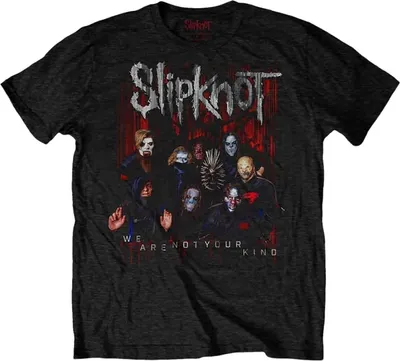 Image de Slipknot WANYK Photo de groupe Noir XL T-shirt
