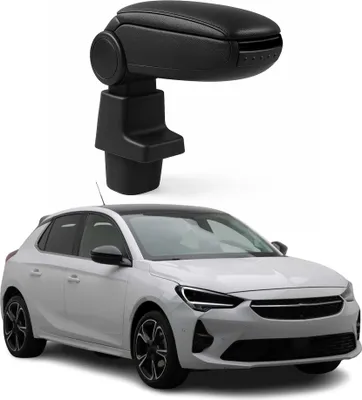 Image de Accoudoir pour Opel Corsa F HB 2019-2025 Vinyl Abs Noir