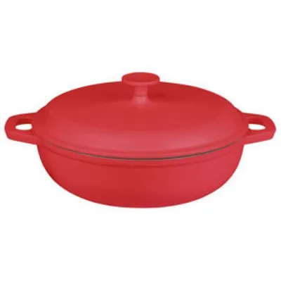 Produktbild von GSW Gusseisentopf, 30 cm Durchmesser, rot