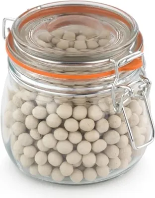 Produktbild von Backbohnen, im Weckglas, 0,38 L, Keramik, wiederverwendbar - Tala