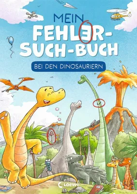 Produktbild von Mein Fehler-Such-Buch - Bei den Dinosauriern