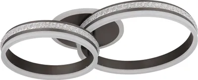 Produktbild von Globo Lighting Deckenleuchte Metall titanfarben gebürstet, LED