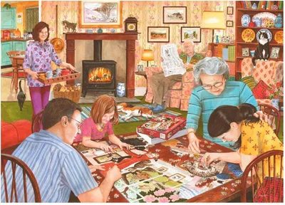 Produktbild von House of Puzzles Puzzle BIG 500 Teile XL Puzzlestücke