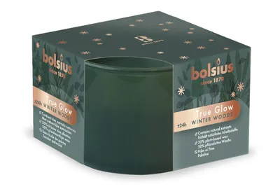 Produktbild von Bolsius Duftglas medium Winterwoods