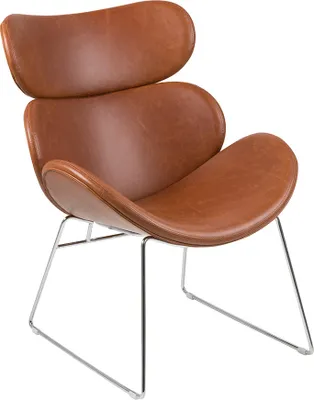 Image de Smuk Sessel Rhys Cognac