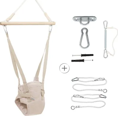 Produktbild von MAMOI® Türhopser baby ab 6 monate, Hopser baby jumper bouncer, Babyschaukel für türrahmen, Schaukel indoor, Türschaukel, Hüpfer, Kinderschaukel.