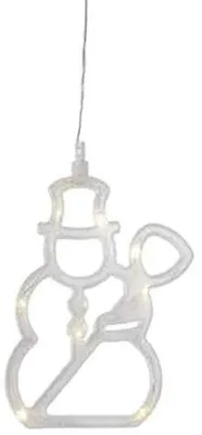 Produktbild von Sompex LED Fensterdeko Schneemann klar Weihnachten