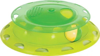Produktbild von Petstages Katzenspielzeug Catnip Chaser grün