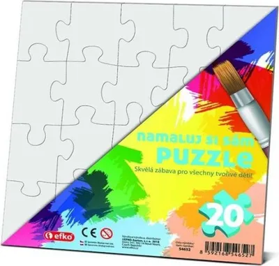 Obrázek produktu pro Namaluj si sám puzzle: čtverec