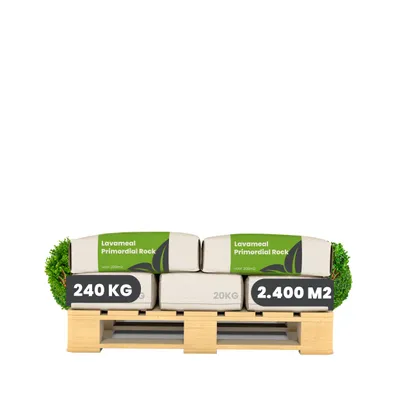 Produktbild von Lavamehl aus Eifeler Urgestein (12x – 240 kg – für 2.400 m2)- Organifer
