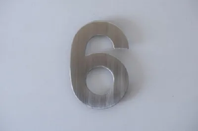 Produktbild von Bella Casa Edelstahl Hausnummer "6"