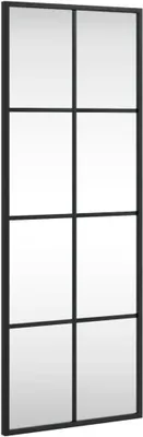 Imagen del producto de Espejo de pared, color , 30x80 cm, rectangular, con marco de metal