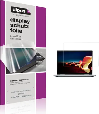 Image de 2x Film de protection d'écran pour Lenovo ThinkPad X1 Yoga Gen 6 protecteur clair dipos