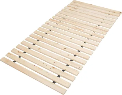 Produktbild von Lermowood Rollrost 120 x 200cm (20 Latten) - Extrem stabil, Massivholz - Lattenrost Bettrost Holzlatten Latten Rost