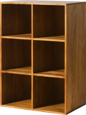 Immagine prodotto di MASSIVMOEBEL24 | Mensola in legno di acacia 30x40x86 laccato naturale MONTREAL #136