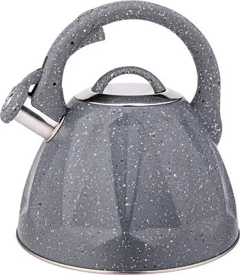 Obrázek produktu pro Cheffinger, pískací konvice 3 l, indukční design, mramor, šedá