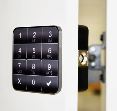Produktbild von PS TEN Elektronikschloss Set mit Tastatur für öffentlichen Bereich, Kunststoff