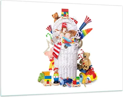 Produktbild von Bilder auf glas - Spielzeug Kinder Spaß Freunde - 120x80cm - Glasbilder - Wandbilder - Kunstdruck - zum Aufhängen bereit - Wanddekoration aus Glas - Glas Bilder - Wandbild auf Glas - GAA120x80-3197