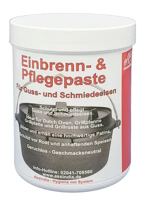 Produktbild von Einbrenn- und Pflegepaste für Guss- und Schmiedeeisen 250ml