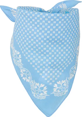 Produktbild von styleBREAKER Damen Bandana Tuch im Vintage Blumen Muster | quadratisches Halstuch aus Baumwolle | vielseitig tragbar als Kopftuch oder Dreieckstuch