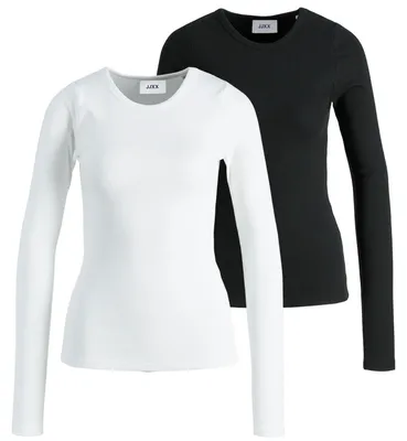 Produktbild von JJXX Damen JXFREYA STR LS RIB TEE JRS