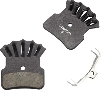 Immagine prodotto di Pastiglie freno a disco Voxom Bsc31, compatibili con freni Shimano Saint BRM810 e Zee M640, semi-metalliche, confezione da 2 pezzi.