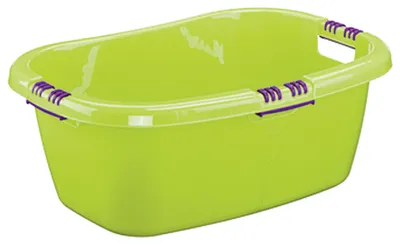 Image de Lockweiler 1036565680 Ergo Bac à linge, 65 x 45 x 25 cm, 28 litres, citron vert