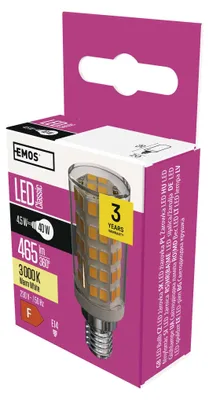 LED žárovka do digestoře Classic JC / E14 / 4,5 W (40 W) / 465 lm / teplá bílá
