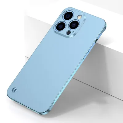 Image de Coque de protection pour Apple iPhone 13 Pro Max, étui, housse, bumper, couleur : bleu clair