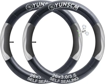 Productafbeelding van Binnenbanden 26 x 3.0/3.5 - Set van 2 - Antilek - Schrader 32 mm