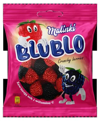 Obrázok produktu pre Apetit Jelly Maliny 80g Ovocie Vitamín C Sladké cukríky