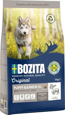 Produktbild von Bozita - Trockenfutter Hund - Original Puppy & Junior XL mit Lamm - 3 kg