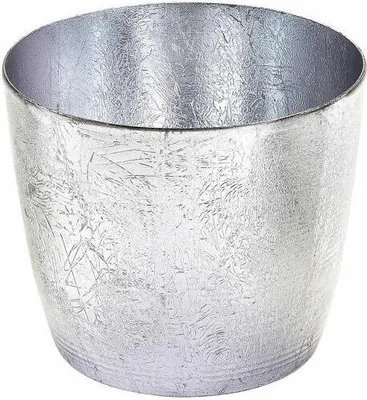 Immagine prodotto di Gift Company Windlicht Madras M, Teelichthalter, Kerzenhalter, Eisen, Silber, 8.5 cm, 10504022