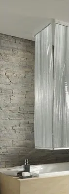 Produktbild von Schmales Ersatz-Duschrollo für Kassette Kleine Wolke 53 x 240 cm Milky ohne Kassette