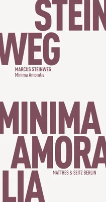 Produktbild von Minima Amoralia (Fröhliche Wissenschaft)