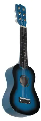 Zdjęcie produktu dla Gitalele niebieskie 6-strunowa mini gitara hybryda ukulele podróżna hit