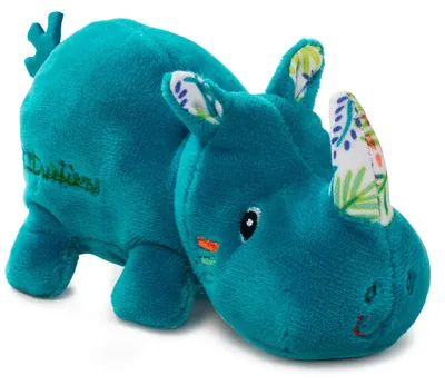 Obrázok produktu pre Lilliputiens Marius Mini – postavička nosorožec, modrá  Modrá, univerzálna veľkosť