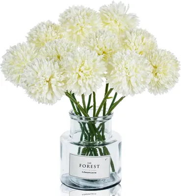 Produktbild von Künstliche Hortensienblumen, 12 Stück, bunt, für die Innenraumdekoration