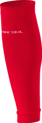 Produktbild von Stark Soul® Stutzen ohne Fuss - Sleeve / Tube, Sportstutzen, Fussballstutzen, für Herren & Damen – Rot – L