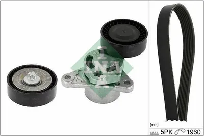 Zdjęcie produktu dla Zestaw Paska Wielorowkowy Db W177/W247/W205 1,6D/2,0D 16-