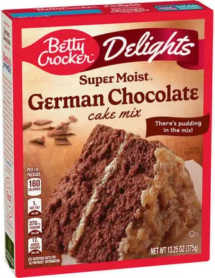 Produktbild von Betty Crocker Super Moist German Chocolate Mix 375g