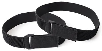 Immagine prodotto di Set di 2 cinghie elastiche, 100 x 5 cm, colore nero