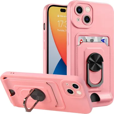 Produktbild von König Design Hülle kompatibel mit Apple iPhone 14 Pro Max Kunststoff Soft Handyhülle - Handy Case Rosa