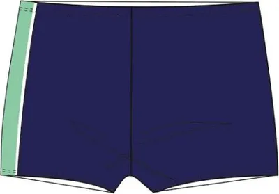 Produktbild von FASHY Badehose Kinder Boxer marine/türkis 128