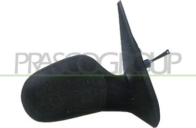 Produktbild von PRASCO RN3207313 Außenspiegel Seitenspiegel Rechts für RENAULT CLIO II (BB0/1/2, CB0/1/2) Beheizt Konvex Grundiert Elektrisch