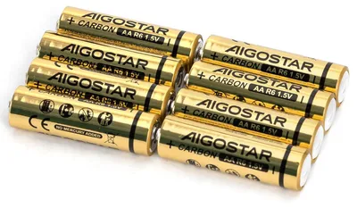 Produktbild von Carbon-Zink R6 Batterien 1,5 V, 8 Stück